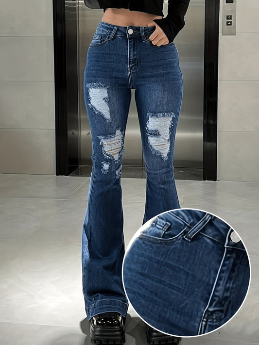 Chic Vintage Flare Jeans