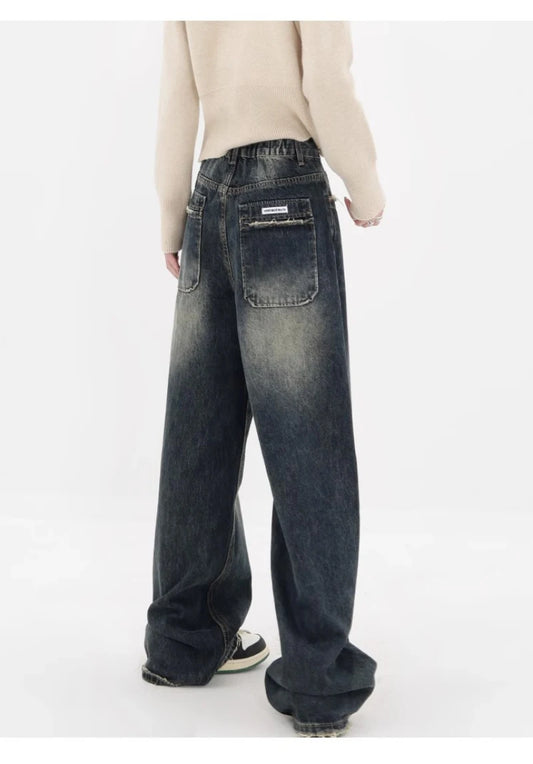 Retro Fashion High Waisted Pants