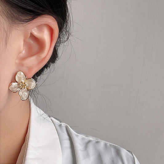 Sweet Flower Stud Earrings