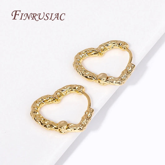 18K Real Gold Plated Earrings