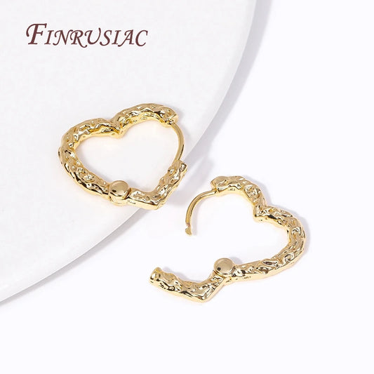 18K Real Gold Plated Earrings