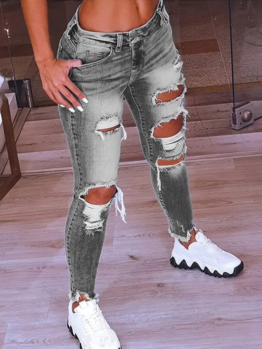 Plus Size Casual Jeans
