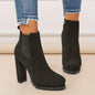 Stylish Pointed Toe Ankle Boots