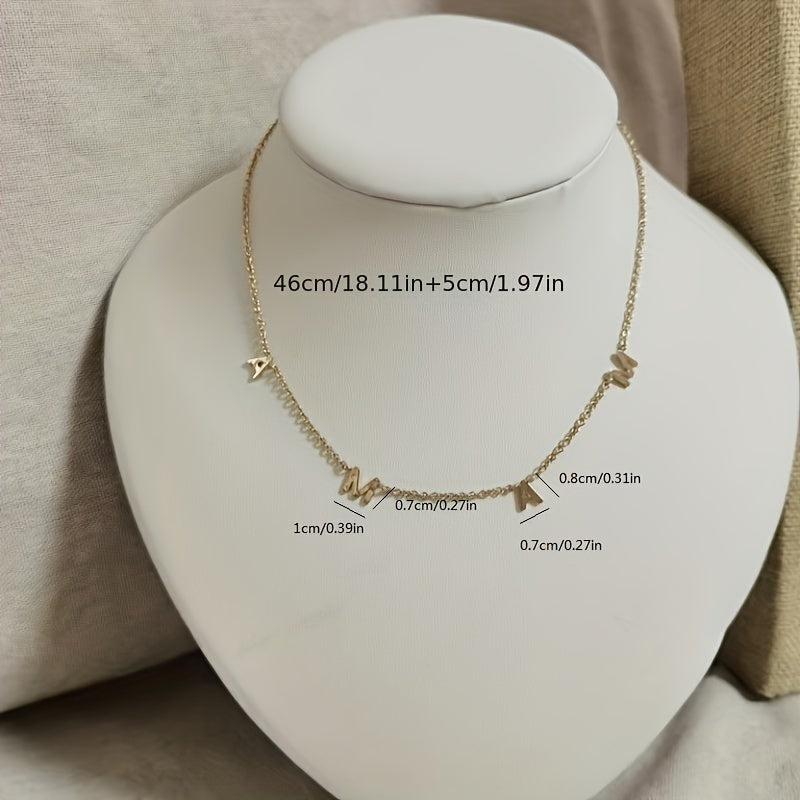 Mama Letter Pendant
