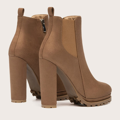Stylish Pointed Toe Ankle Boots