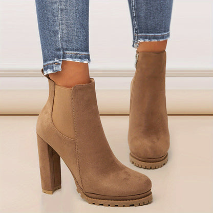 Stylish Pointed Toe Ankle Boots