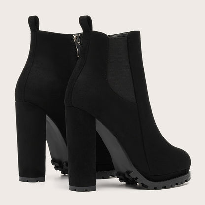Stylish Pointed Toe Ankle Boots