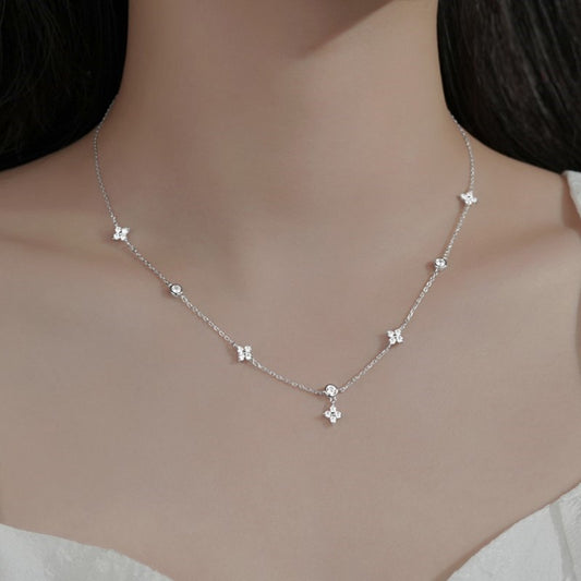 Four-leaf Clover Chain Necklace