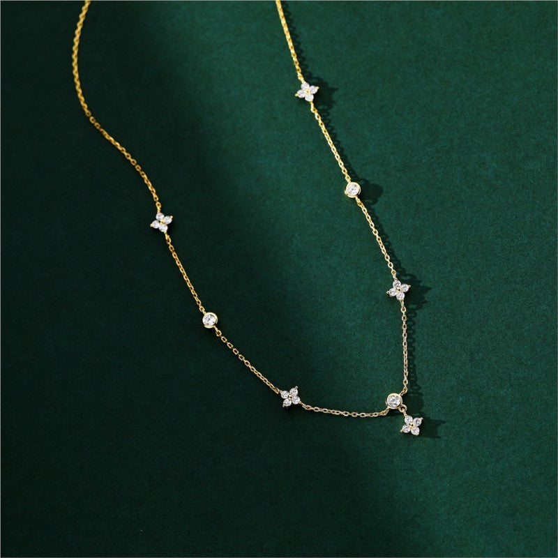 Four-leaf Clover Chain Necklace