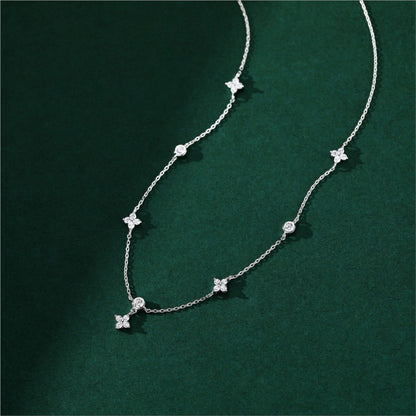 Four-leaf Clover Chain Necklace