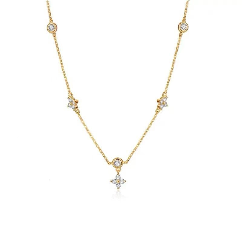 Four-leaf Clover Chain Necklace