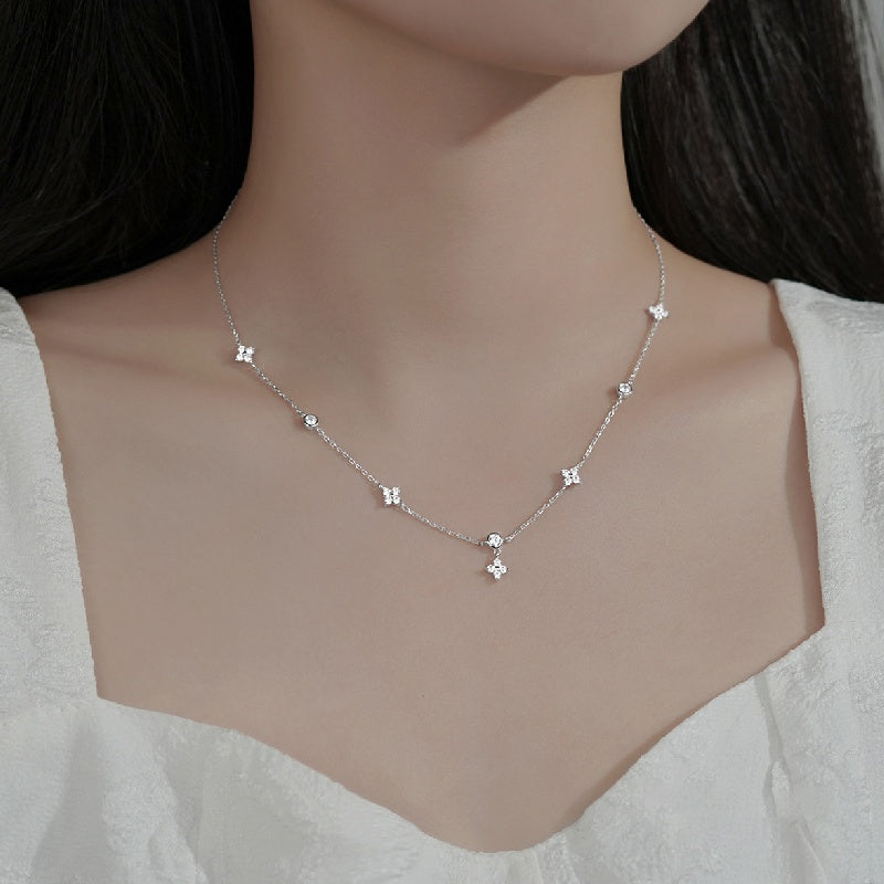 Four-leaf Clover Chain Necklace