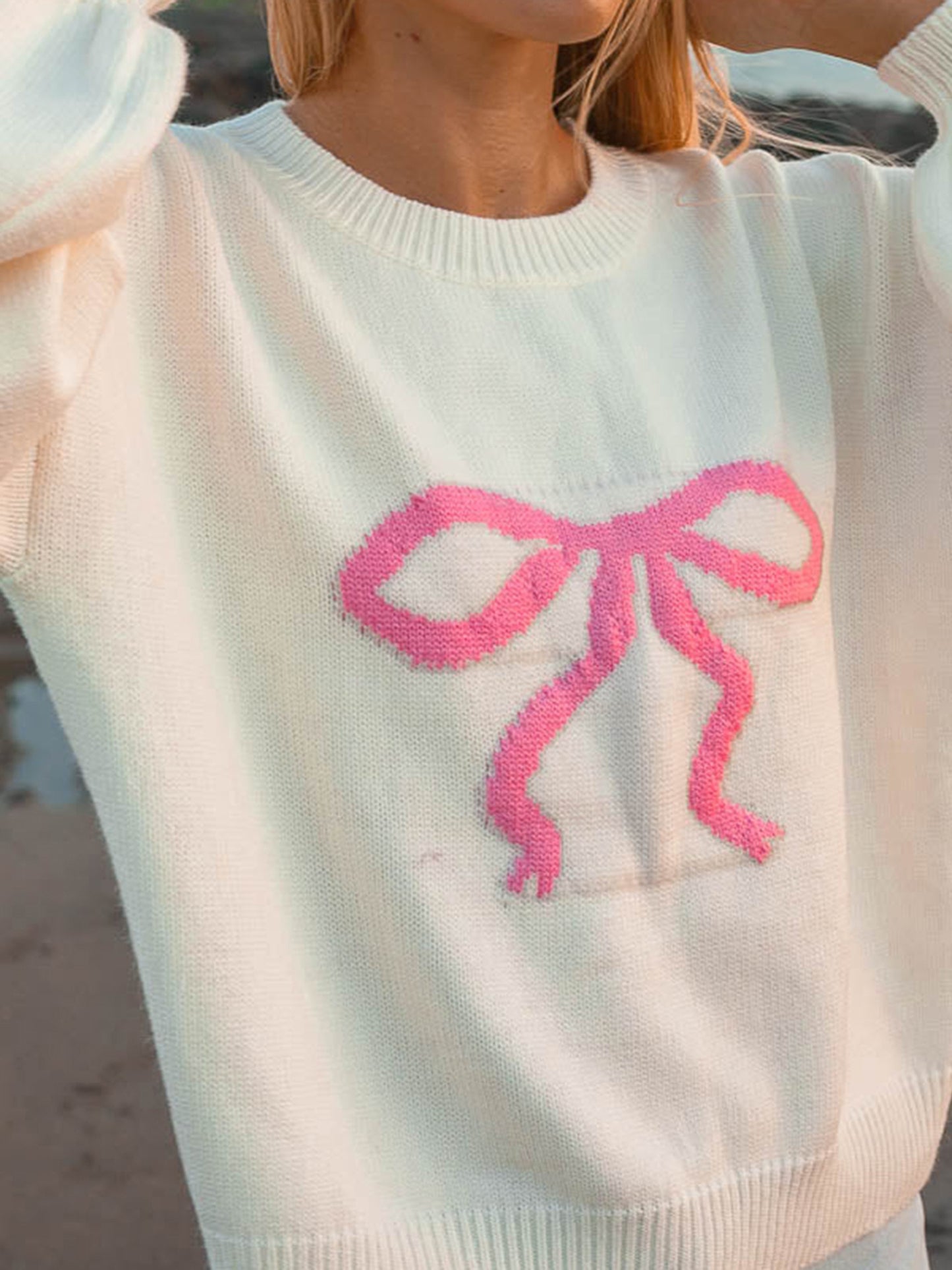 Women Loose Knit Sweater