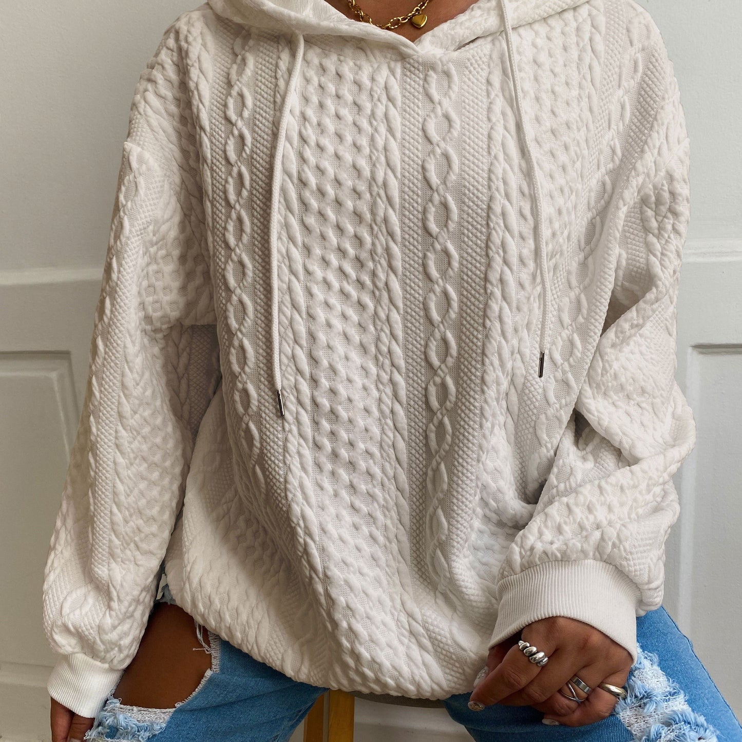 Plus Size Casual Hoodie