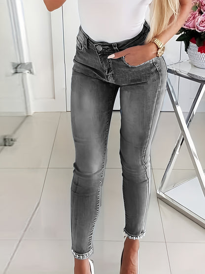 Stylish Blue skinny jeans