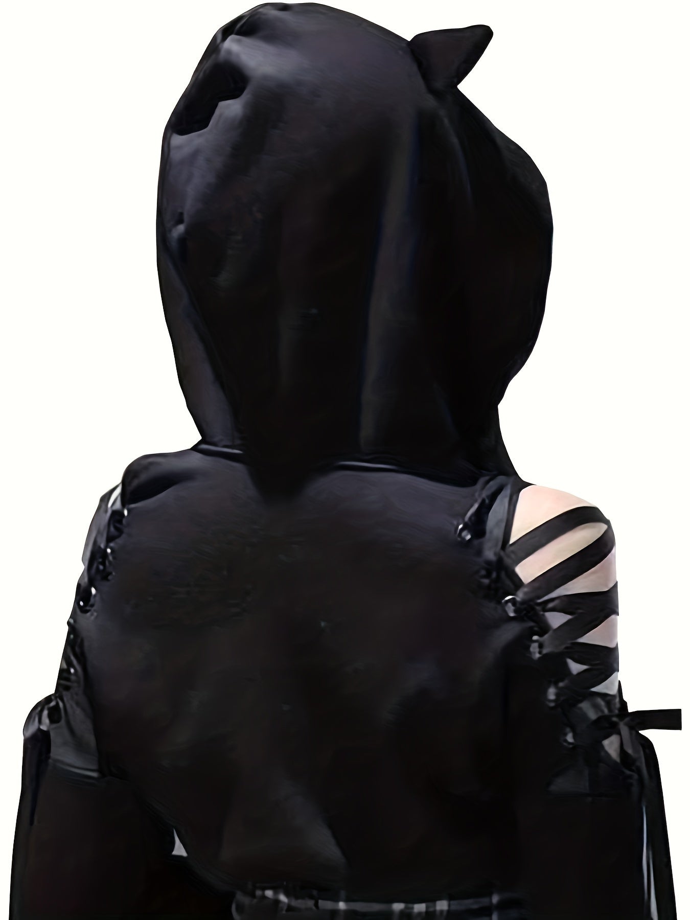 Black Hoodie with Cat Ears
