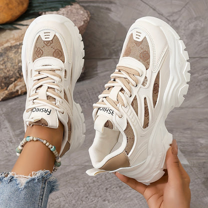 Platform Mesh Sports Shoes