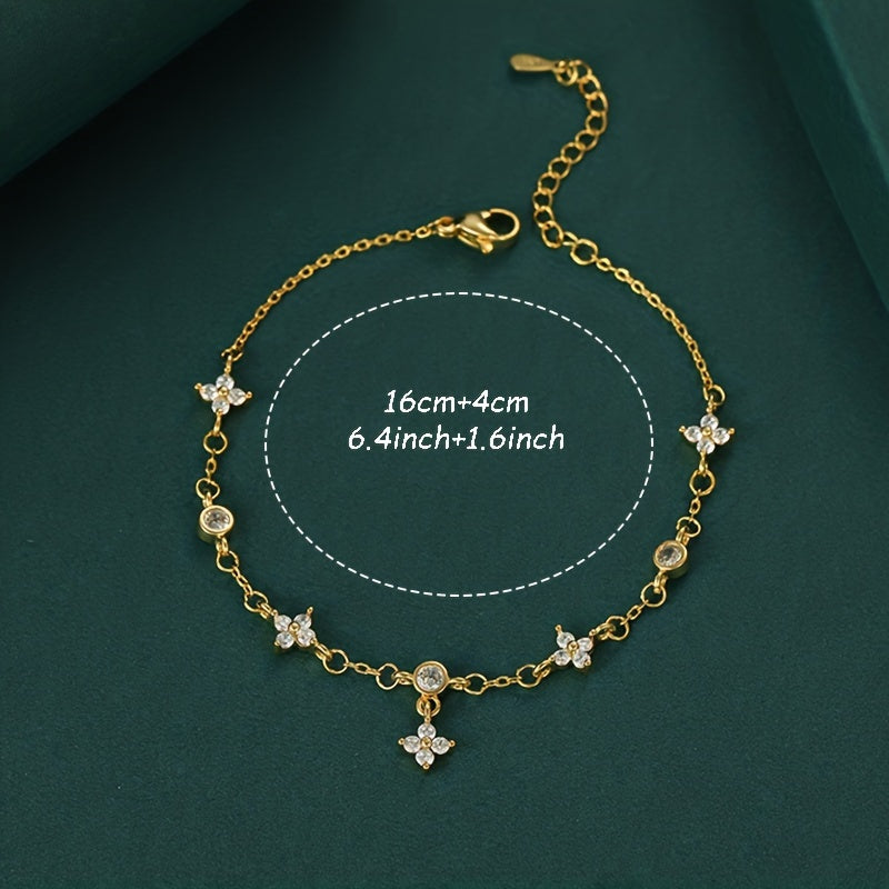 Four-leaf Clover Chain Necklace