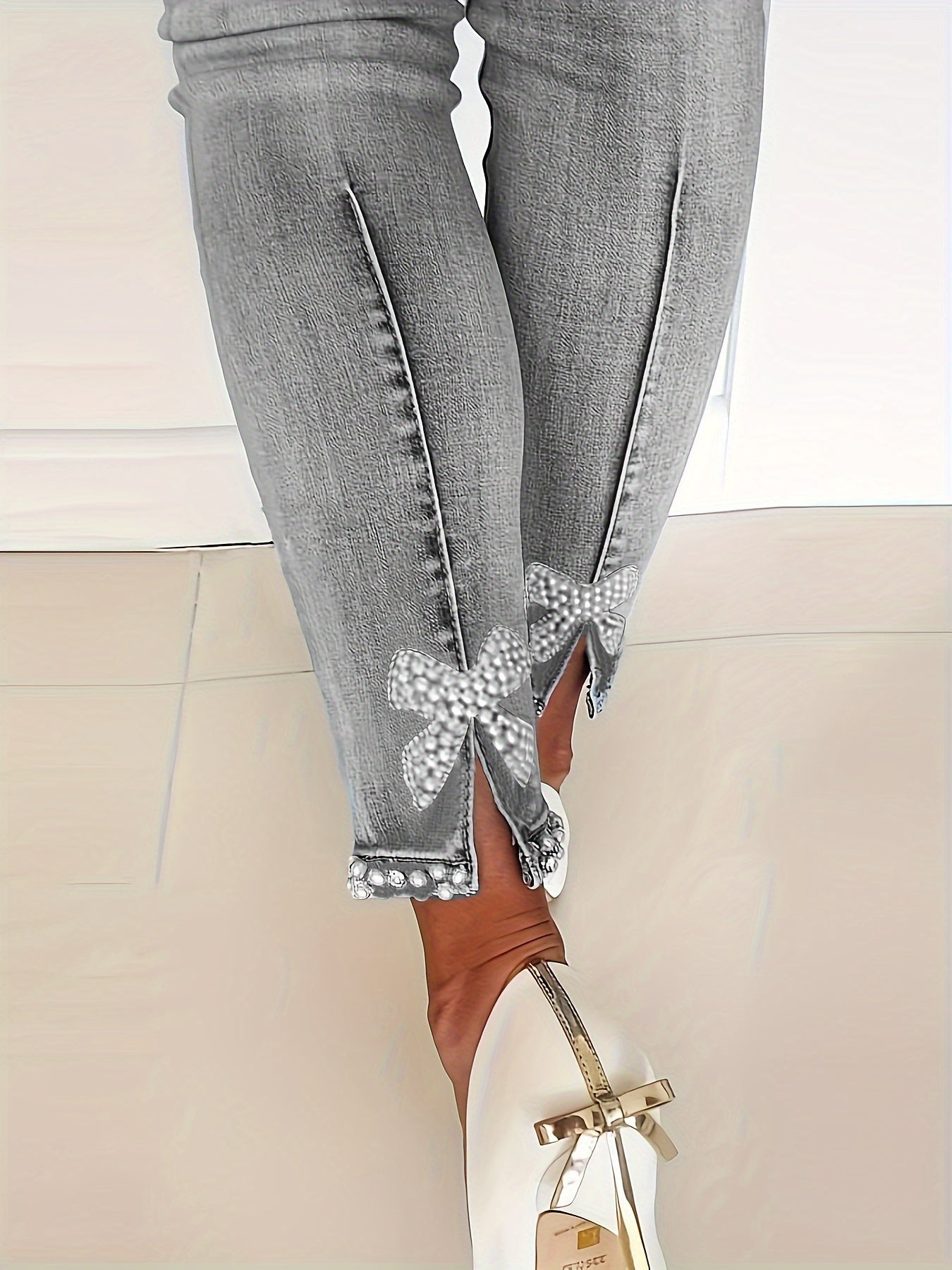 Stylish Blue skinny jeans