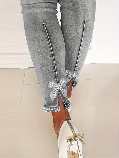 Stylish Blue skinny jeans