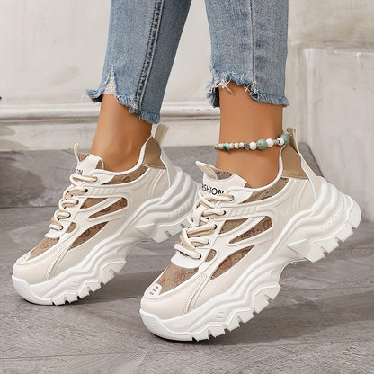 Platform Mesh Sports Shoes