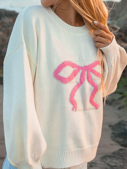 Women Loose Knit Sweater