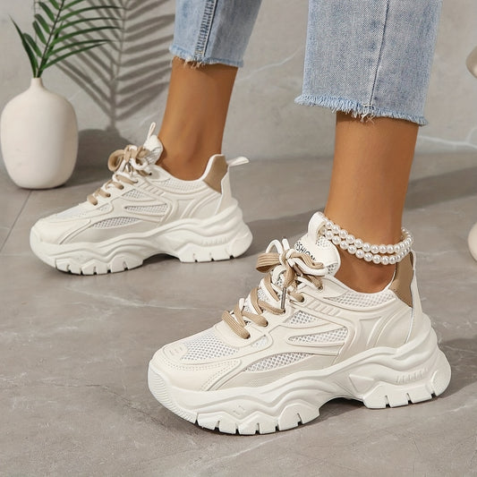 Platform Mesh Sports Shoes
