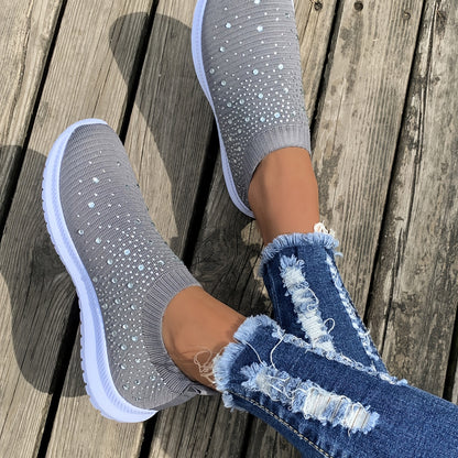 Lightweight Breathable Mesh Platform Sneakers