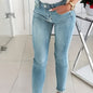 Stylish Blue skinny jeans
