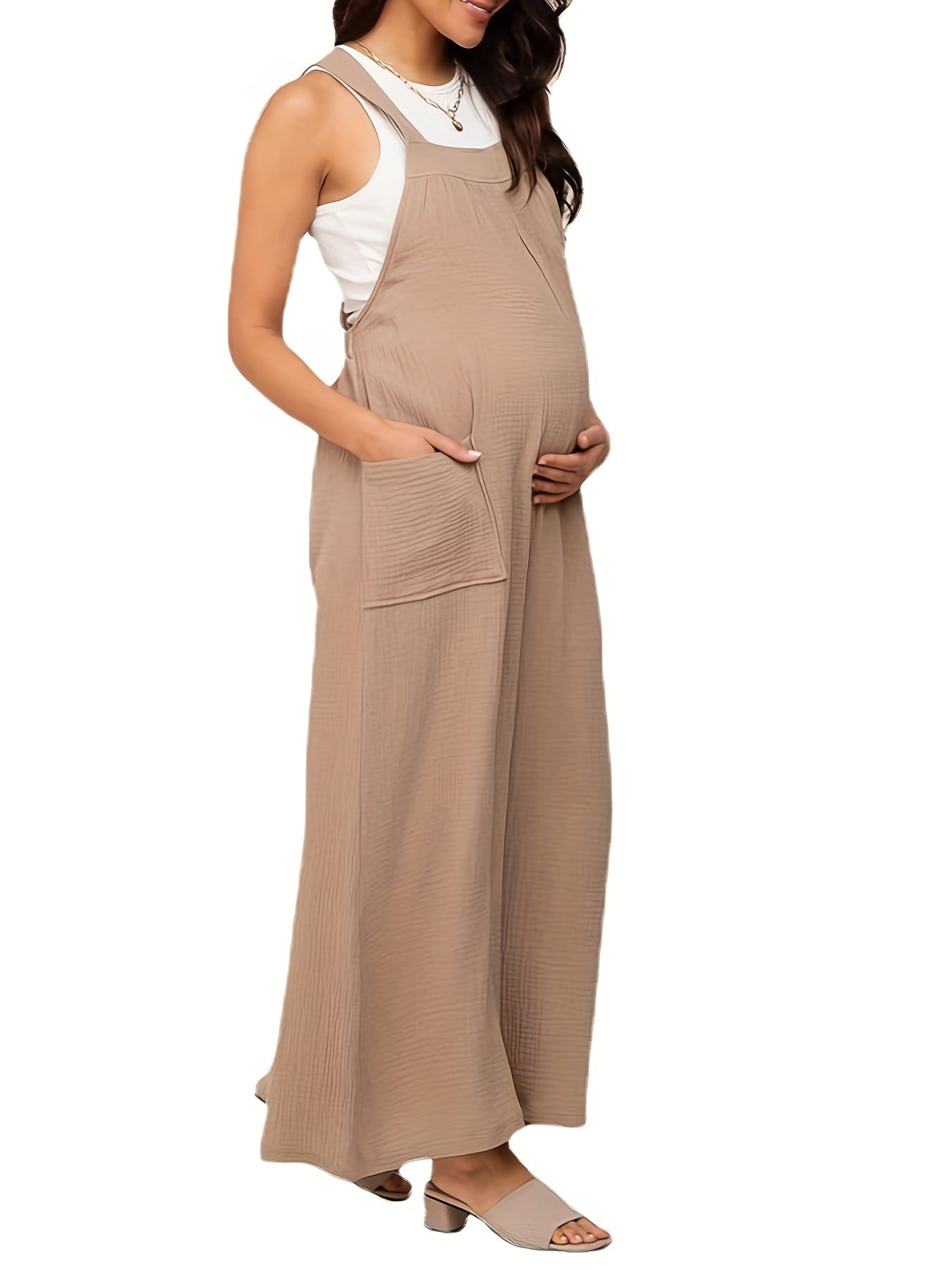 Chic Summer Maternity Cargo Pants