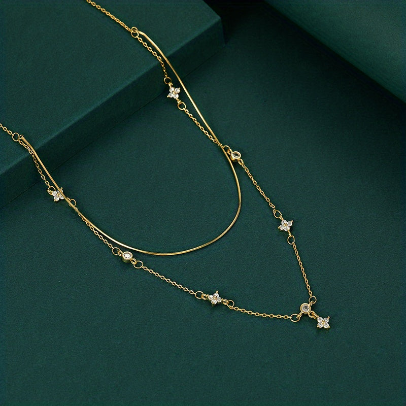 Four-leaf Clover Chain Necklace
