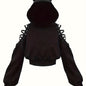 Black Hoodie with Cat Ears