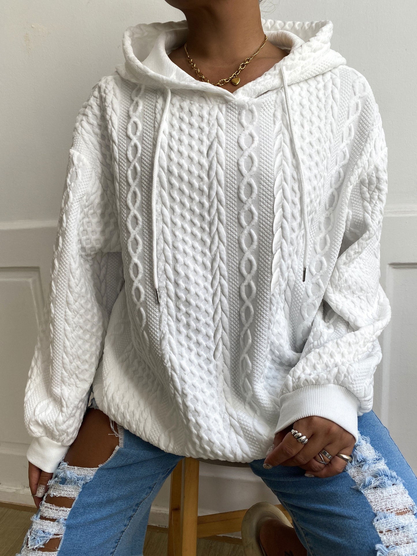 Plus Size Casual Hoodie