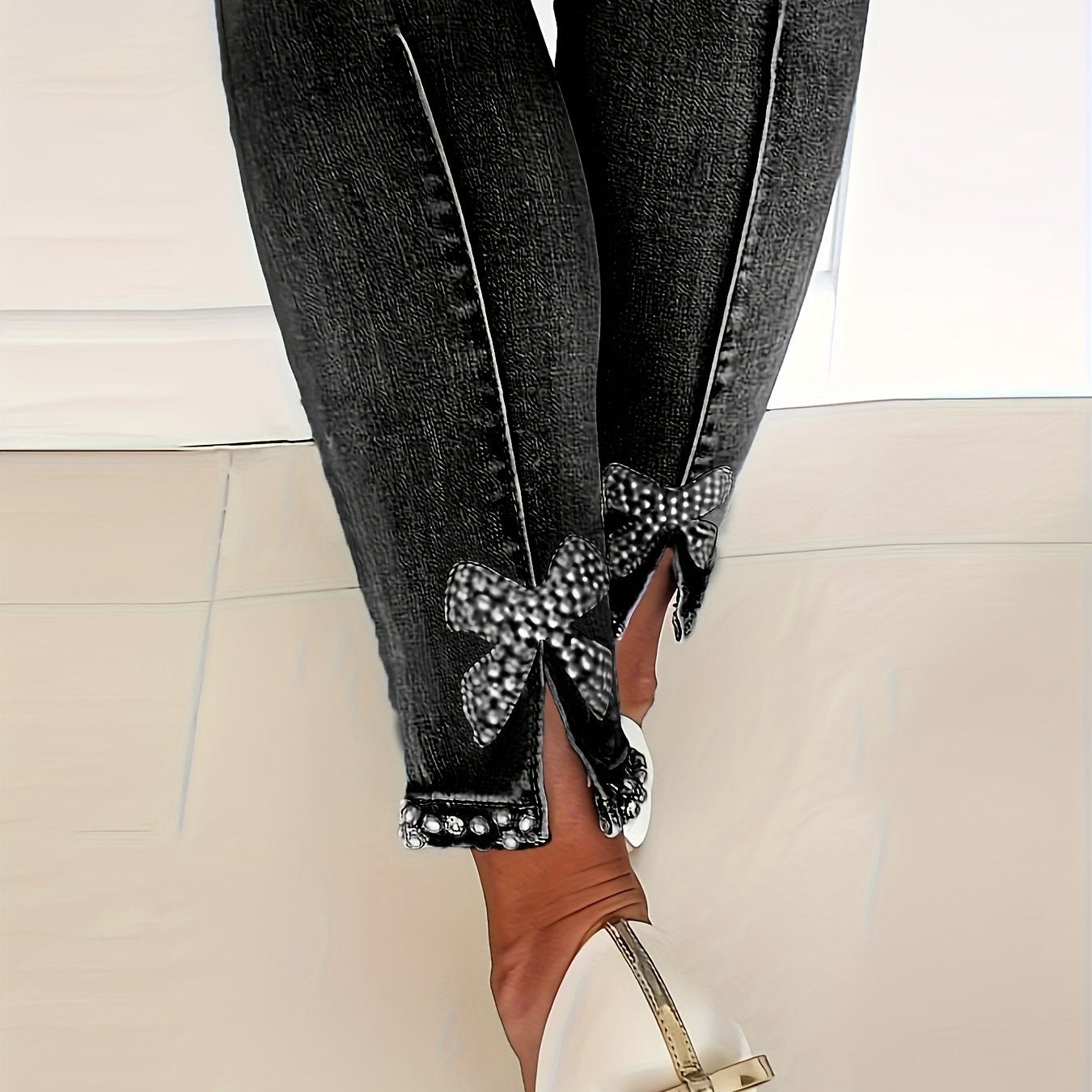 Stylish Blue skinny jeans