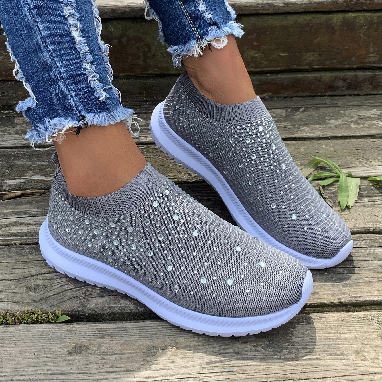 Lightweight Breathable Mesh Platform Sneakers