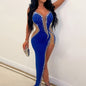 Sexy Rhinestone Long Dress
