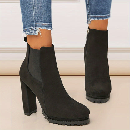 Stylish Pointed Toe Ankle Boots