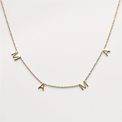 Mama Letter Pendant