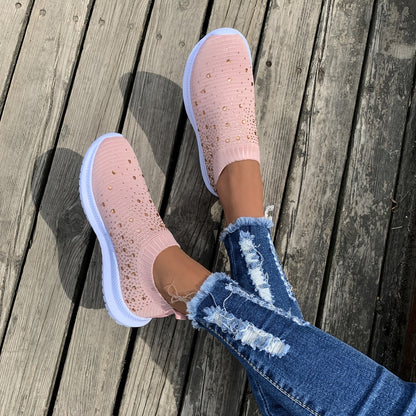 Lightweight Breathable Mesh Platform Sneakers