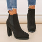 Stylish Pointed Toe Ankle Boots