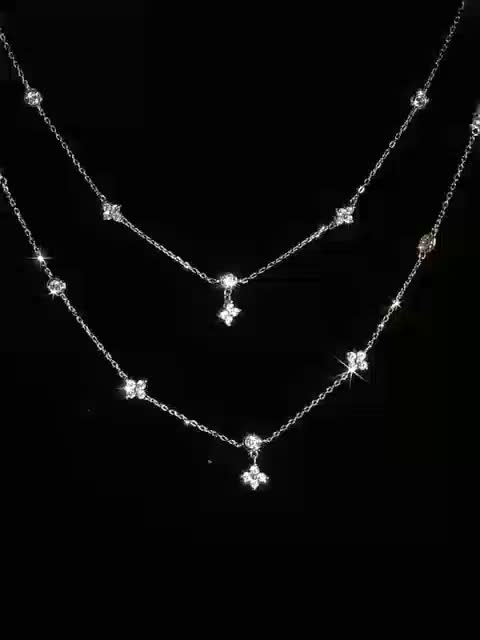 Four-leaf Clover Chain Necklace