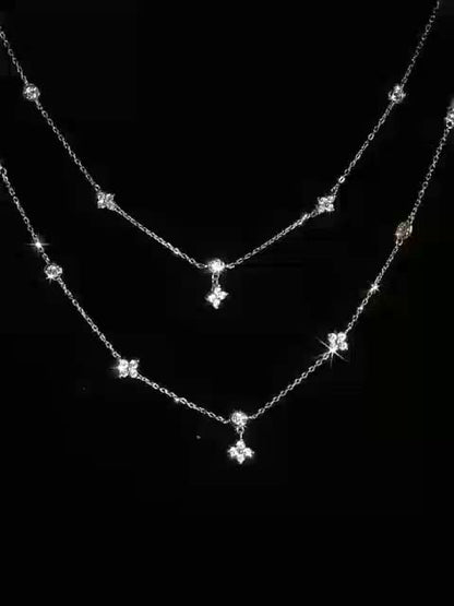 Four-leaf Clover Chain Necklace