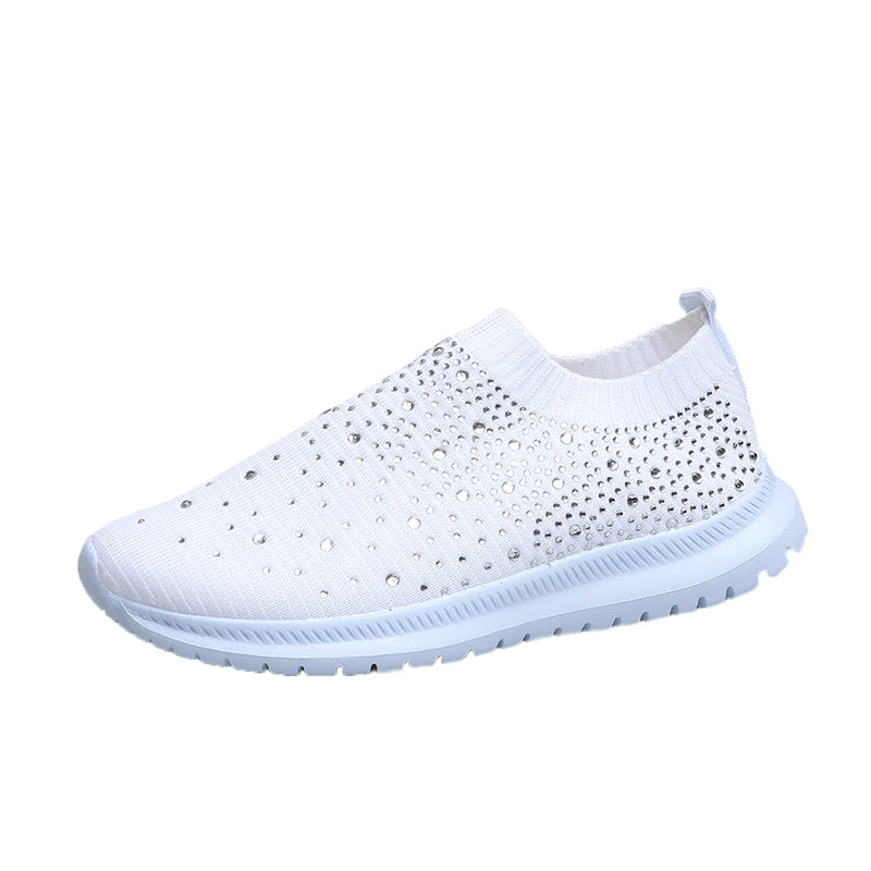 Lightweight Breathable Mesh Platform Sneakers