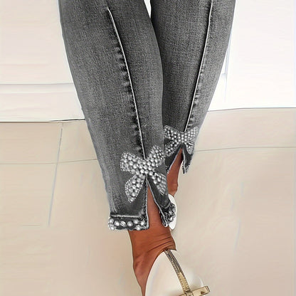 Stylish Blue skinny jeans
