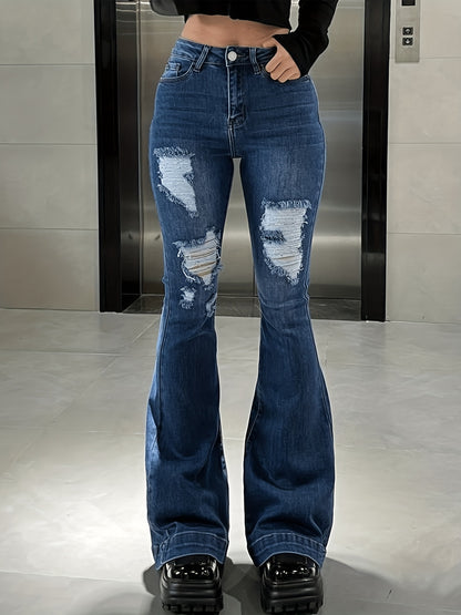 Chic Vintage Flare Jeans