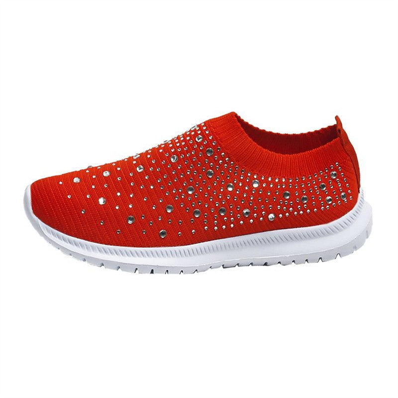 Lightweight Breathable Mesh Platform Sneakers