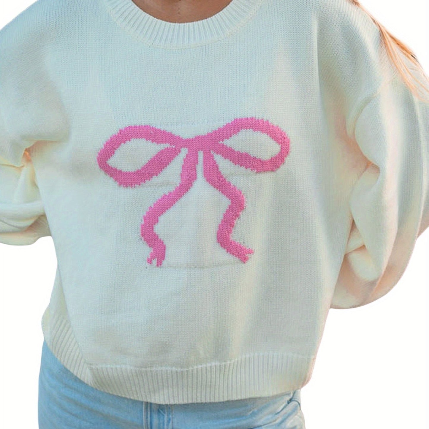 Women Loose Knit Sweater