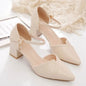 soft and elegant high-heeled shoes