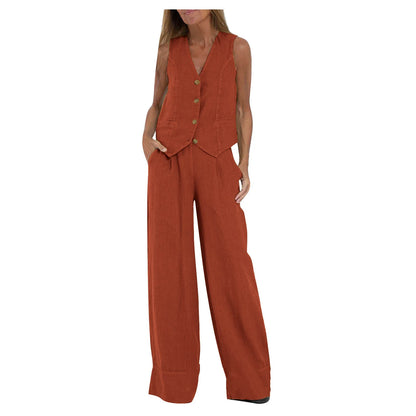 stylish Vest Pants Casual Suit