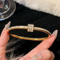 Gold Plated Bracelet, Classic and Simple Style
